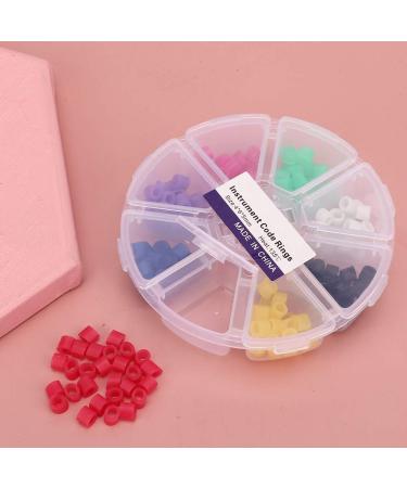 Multicolored Silicone Code Rings - 160 Universal Autoclavable Orthodontic Accessories for Dental Clinics - Buy Online on GoSupps.com