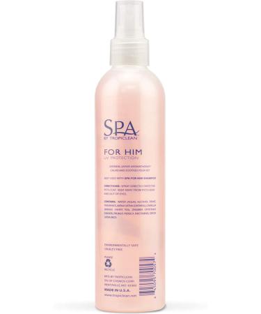 TropiClean SPA Lavish Cologne Spray for Pets 8 oz - Made in USA - Neutralizing & Conditioning - Sun Protection - For Him - Buy Online on GoSupps.com