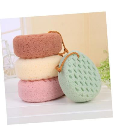 Beatifufu Exfoliating Sponge Bathing Sponge Bath Sponges for Shower Exfoliating Bath Sponge Body Wash Sponge Back Washer Sponge Sponge Natural Loofah Sponge Man Disposable Shower Wipe - Buy Online on GoSupps.com