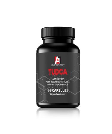 TUDCA 500mg Liver and Gallbladder Cleanse Supplement 60 Capsules 250mg. Premium TUDCA