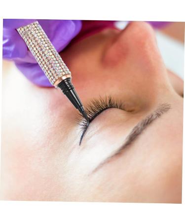 Healeved 1pc Eyeliner Micro Eye Liner Pen Eye Beauty Pen Brown False Eyelashes No- Skip Liquid Pen Plastic 1 count (Pack of 1) As Shown - Buy Online on GoSupps.com