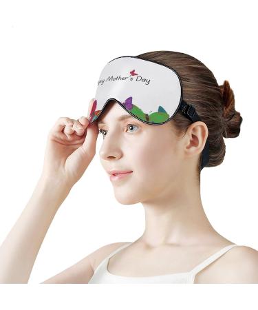 Purple Butterfly Sleeping Mask - Soft Adjustable Eye Cover for Sleep | Perfect Gift for Mother's Day - Buy Online on GoSupps.com