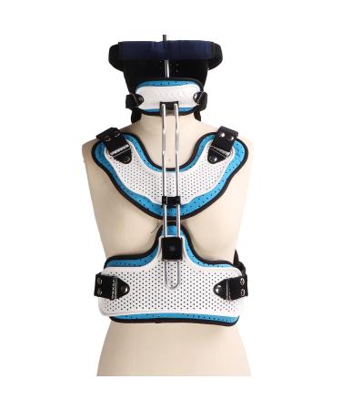 Nsxayiwe Cervical Traction Device - Adjustable Head & Neck Support for Adults | Breathable V-Shaped Shoulder Straps - Buy Online on GoSupps.com