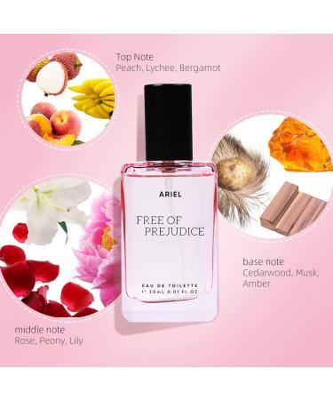 MINI.SO Floral Free Of Prejudice Eau De Toilette Long Lasting Perfume For Women 30Ml (Ariel) - Buy Online on GoSupps.com