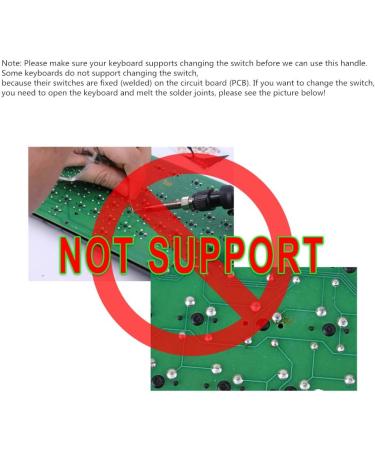 Hundor 2 in 1 Key Switch Puller & Key Cap Puller - Mechanical Keyboard Removal Tool for Easy Switch Replacement | International Shipping Available - Buy Online on GoSupps.com