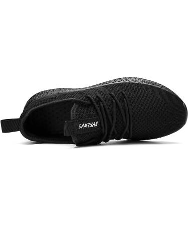 FUJEAK Men's Breathable Running Shoes - Casual Athletic Sneakers for Gym & Sports | Lightweight Slip On Tennis Shoes in Black - Size 11 - Buy Online on GoSupps.com
