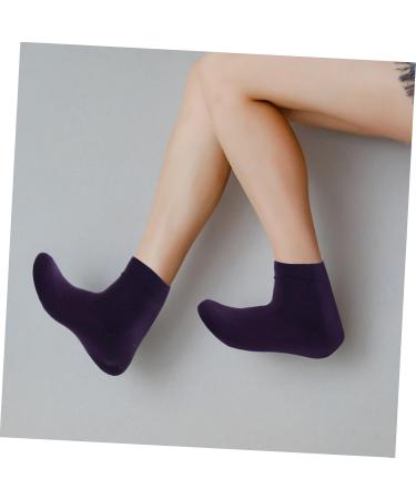 5 Pairs Gel Ripstop Socks Cracked Heel Sock Silicone Heel Pad Moisturizing Silicone Sock Dry Cracked Sock Foot Cover Spa Soften Socks Moisturizer Pure Cotton Miss Silicone Gel Care - Buy Online on GoSupps.com