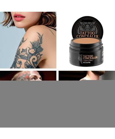 Correcteur De Tatouage - Perfector De Couverture | Maquillage Du Corps Pour Les Cicatrices | Cr me D Couverture lev e Usure Longue R sistante La Sueur Texture Respirante Pour Les Hommes Et Ls F Dark - Buy Online on GoSupps.com