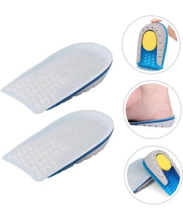NOLITOY Shock Absorbing Heightening Insoles - 3 Pairs Gel Shoe Inserts for Men & Women Invisible Lift Cushions & Heel Boosters - Buy Online on GoSupps.com