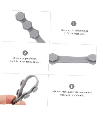 Buy BUIFULSIC ORDRINGS 10 STK - Bling Earrings & Masking Hooks for Face Cover - Adjustable Ear Protectors & Anti-Strangulation 14.7x1.9cm - Buy Online on GoSupps.com