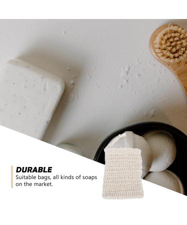 FRCOLOR 20 Pcs Soap Foaming Bags - Cotton & Nylon Soap Storage Net Pouches for Natural Soap & Miniatures | Eco-Friendly Soap Saver - Buy Online on GoSupps.com