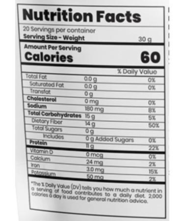 BarnDad's Fiber-DX Cinnamon Bun 600g - Natural Sweetener Fiber Supplement - Buy Online on GoSupps.com