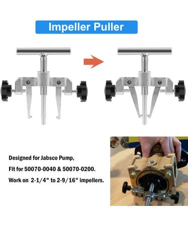 Flexible Impeller Pull Tool for Jabsco Pump 50070-0040 & 50070-0200 - Fits Impellers 2-1/4 to 2-9/16 - Buy Online on GoSupps.com