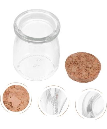 Zerodeko 5pcs Cork Glass Bottle Ordinary Glass Simple Perfume - Buy Online on GoSupps.com