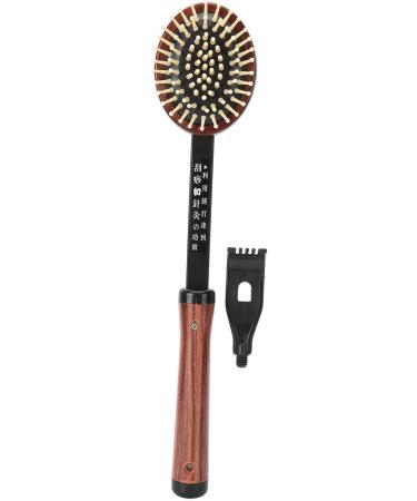 Verdant Touch 3-in-1 Manual Massage Device Scalp Hammer & Back Scraper 37cm Black & Silver - Buy Online on GoSupps.com