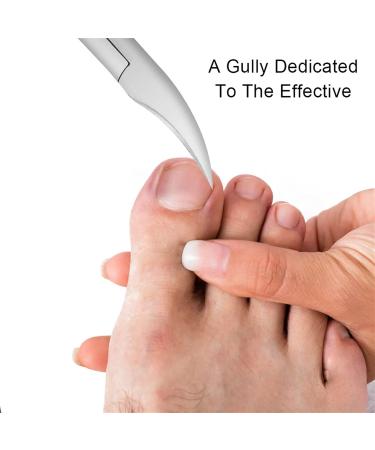 Nail Clipper for Thick Nails Nail Cutter Cuticle Nippers Nail Art Tools Podiatry Pedicure Manicure Cutters Toenail Skin Dirt Remover Care Tool (Color : Silver) - Buy Online on GoSupps.com