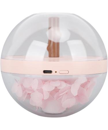 Pink Eternal Flower Essential Oil Diffuser | Aromatherapy LED Humidifier | 270ml Tank 30-50ml/h Spray Volume | Battery-Operated - Buy Online on GoSupps.com