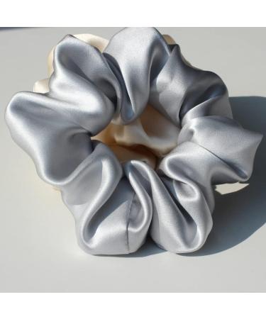 Elastic Hair Bands 100% Pure Silk Large Scrunchies Ropes Hair Bands Ties Elastics Ponytail Holders for Women Girls Accessories 19 Momme 3.5CM Headband (Size : 16 Baby Blue) - Buy Online on GoSupps.com