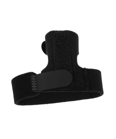 NOLITOY Finger Bone Belt Adjustable Stand Thumb Splints Steel Board Finger Thumb Stabilizer Finger Splints Mini Bees Brace Aluminum Alloy Steel Holder 26X7.5X0.5CM Black
