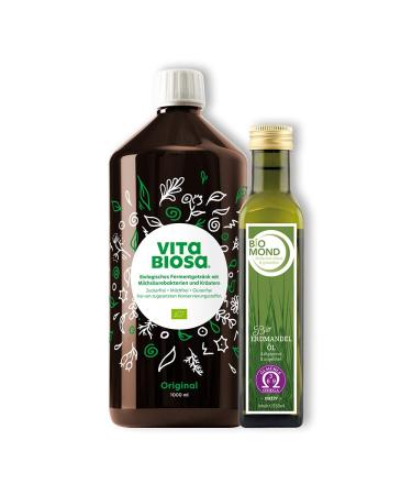 VITA BIOSA herbs 1000 ml + ORGANIC tiger nut oil 250 ml from BIOMOND FREE (you save 11 55 ) - incl. 0 25 deposit