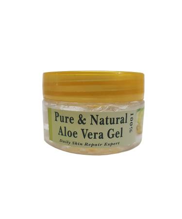 Aloe Vera Gel | For Young Skin | Exfoliate Skin | For Removing Makeup | Fights Acne | Reduces Blemishes | Reduces Dark Spots | Strengthens Hair | Non Toxic | Zero Chemicals | 50g By R V Essential 1.76 Fl Oz (Pack of 1)