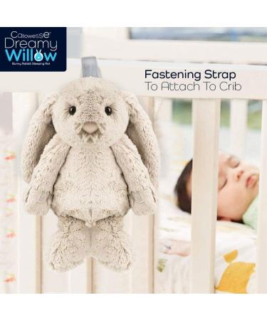 Callowesse Dreamy Willow Bunny Baby Sleep Aid with Smart Cry Sensor - 6 Soothing Sounds and Night Light - Buy Online on GoSupps.com