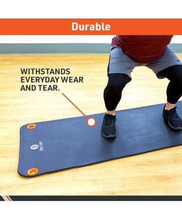 Body Sport 72-Inch Exercise Mat for Home Workouts - Thick Foam Fitness Mat for Effective Exercise Sessions - Buy Online on GoSupps.com