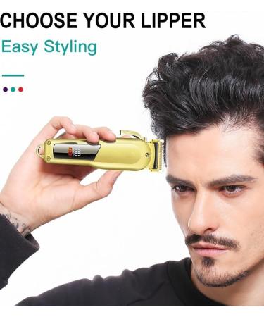 Hair Clippers for Men Hair Clipper Professional Beard Hair Trimmer Adjustable Electric Cord/Cordless For Men Haircut Machine - Buy Online on GoSupps.com