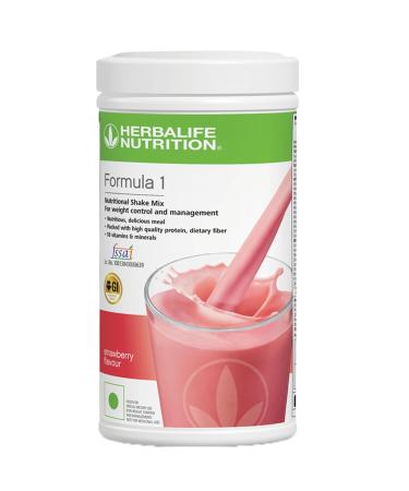 Herbalife Formula 1 Nutritional Shake Mix - (Strawberry Dutch Chocolate) 500 Grams Each - Pack of 2 - Herbalife Shake - Herbalife Protein Powder - Herbalife Weight Loss - Herbalife Meal Replacement - Buy Online on GoSupps.com