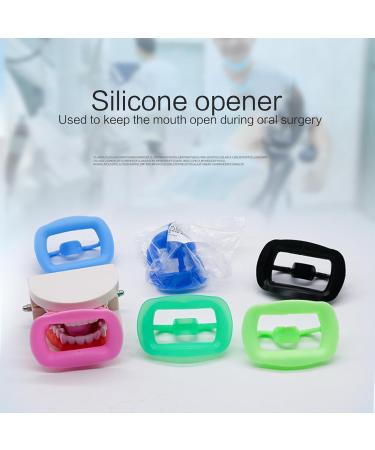 Silicone Mouth Opener & Orthodontic Cheek Retractor - Soft Blue Intra Lip Care Tool for Dental Use - Buy Online on GoSupps.com