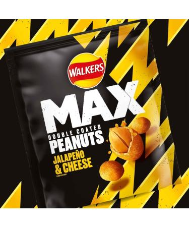  Walkers Walkers Max Strong Jalape o & Double Layer Cheese Peanuts 175g (Pack of 8) - Buy Online on GoSupps.com