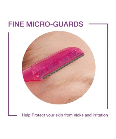 Schick Hydro Silk Touch-Up Dermaplaning Tool - 9 Count Precision Exfoliating Tool for Flawless Skin | International Shipping Available - Buy Online on GoSupps.com