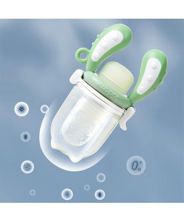 Silicone Baby Food Feeder Teething Pacifier for Fresh Fruit | Green | Baby & Toddler - Buy Online on GoSupps.com