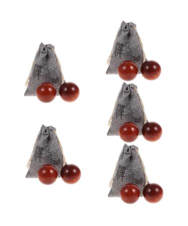 Gatuida 5 sentences handball massage ball balls for health exercises massage devices Hand massage balls Hand training balls healthcare wooden ball boccia scrollrad the ball roll mahogany