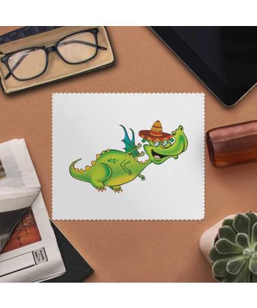 Buy 2 x 'Happy Dragon' Microfiber Lens & Eyeglass Cleaning Cloths - Perfect for All Lenses - International Shipping - Buy Online on GoSupps.com