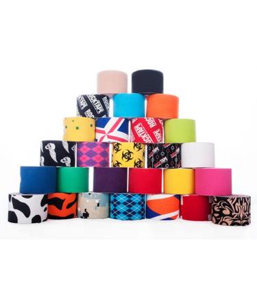 BioHazard Kinesiology Tape 5cm x 5m - Water Resistant for Athletes, Pain Reduction & Injury Recovery - Buy Online on GoSupps.com