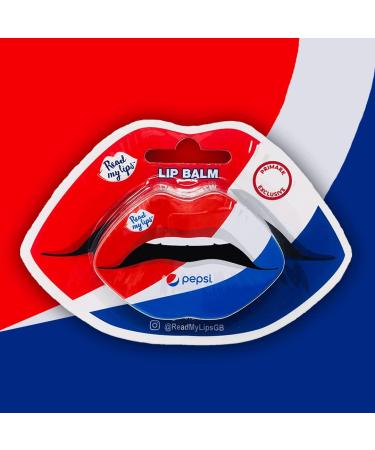 Read My Lips Pepsi lip shaped balm Blue - Buy Online on GoSupps.com