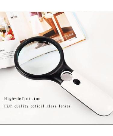 Portable Magnifier LED Handheld with Light High Power with Light Distortion-Free Illuminated Magnifier Full of Stars - Buy Online on GoSupps.com