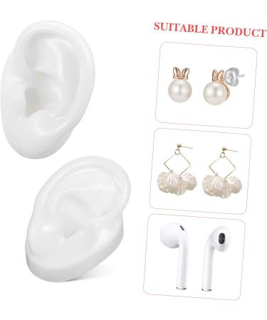 Buy 5 Pairs Silicone Artificial Ear Models - Realistic Display Simulation Ear Molds for eCommerce Shipping Worldwide - Buy Online on GoSupps.com