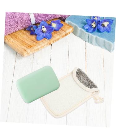 Baluue 16 Pcs Black Linen Soap Bag Foaming Soap Shower Foaming Bag Soap Pouch Cotton Soap Bags Flax - Buy Online on GoSupps.com
