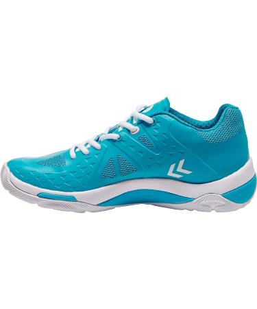 hummel Unisex Dual Plate Power Handball Shoes 44 EU - Hawaiian Ocean | Buy Internationally - Best Performance & Style - Buy Online on GoSupps.com