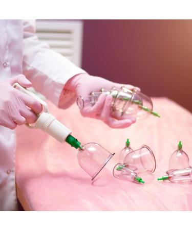 222 Party Cupping Set - 220 Hijama Glasses with Suction Pump & 100 Derby Blades | Beginner & Professional Hacamat | Chinese Physiotherapy Essentials - Buy Online on GoSupps.com