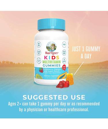 Organic Kids Multivitamin & Probiotic Gummies Bundle by MaryRuth's | Immune Support & Digestive Health for Kids - Buy Online on GoSupps.com