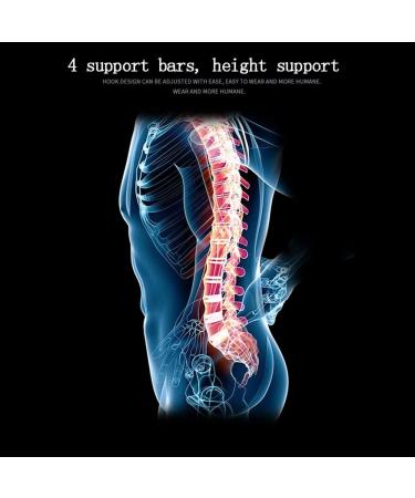 Buy Breathable Back Brace for Men & Women - Lumbar Decompression Belt for Lower Back Pain Relief | XX-Large Blue Grey - International Shipping - Buy Online on GoSupps.com