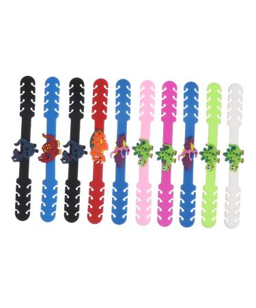 Clispeed 10 piece anti -strangulation artifact masks ear extender hook earbound extension hnagers soft ear s hook adjustable drop hitch mask support buckle