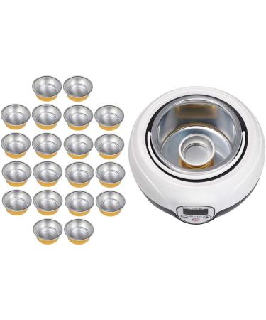 Buy 20x Aluminum Foil Melting Bowls for Hair Removal | Mini Bean Pot for Smooth Skin - Fast International Shipping - Buy Online on GoSupps.com