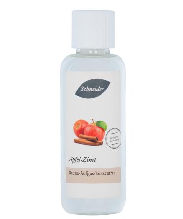 Saunabedarf Schneider - Infusion concentrate apple - cinnamon - fruity-tropical sauna infusion - 250ml content apple - cinnamon 250ml