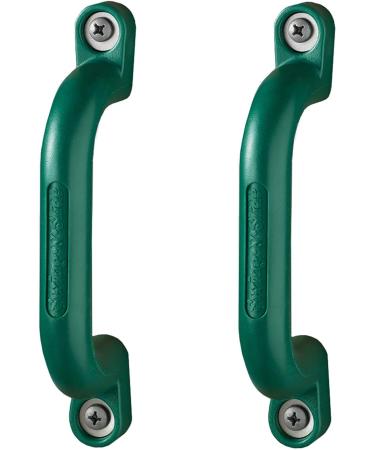 Swing-N-Slide WS 4410 Plastic Safety Handles with Mounting Hardware for Swing Sets, Playhouses, Play Towers and Wooden Playsets, Green - Buy Online on GoSupps.com