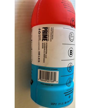 Prime Hydration Ice Pop Flavor Drink (Pack of 12) - Buy Online on GoSupps.com