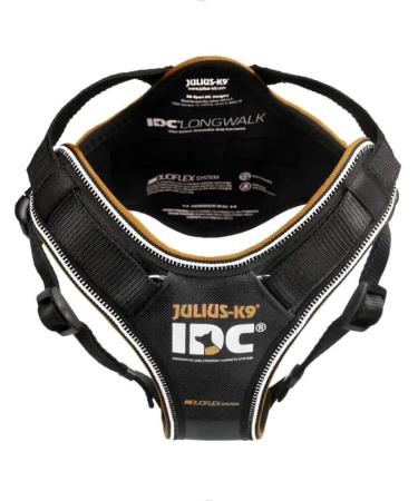 IDC Longwalk Y-Harness Black-Gray Size: L Black-Gray L - Buy Online on GoSupps.com